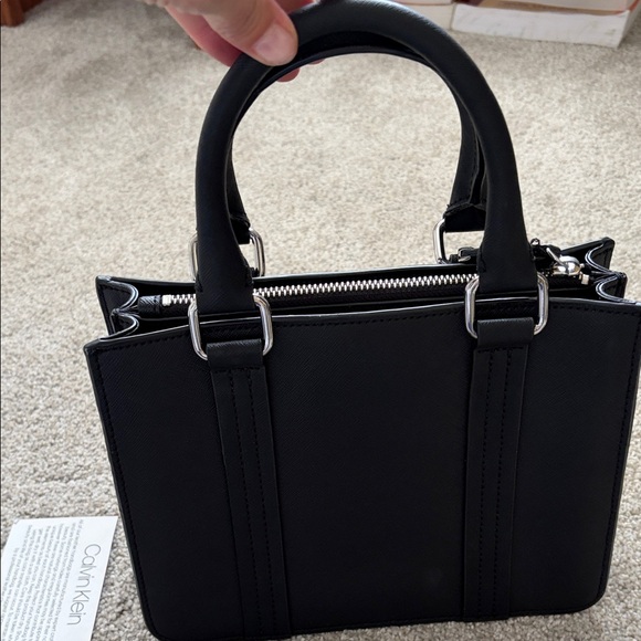 Calvin Klein Black Satchel Bag - Picture 4 of 8